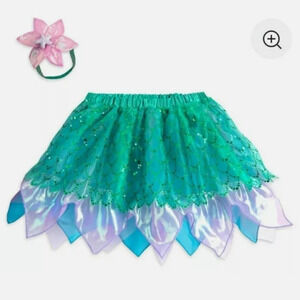 Disney Ariel The Little Mermaid Tutu Skirt Tweens